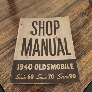1940 Oldsmobile Shop Manual